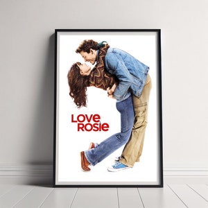 Love，Rosie Movie Poster, Canvas Poster Printing, Classic Movie Wall Art for Room Decor, Unique Gift Idea