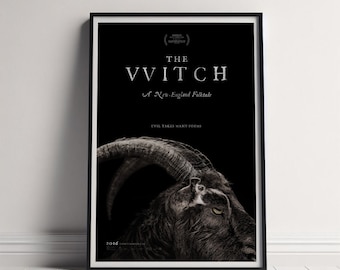 The Witch Movie Poster, Canvas Poster Printing, Classic Movie Wall Art for Room Decor, Unique Gift Idea