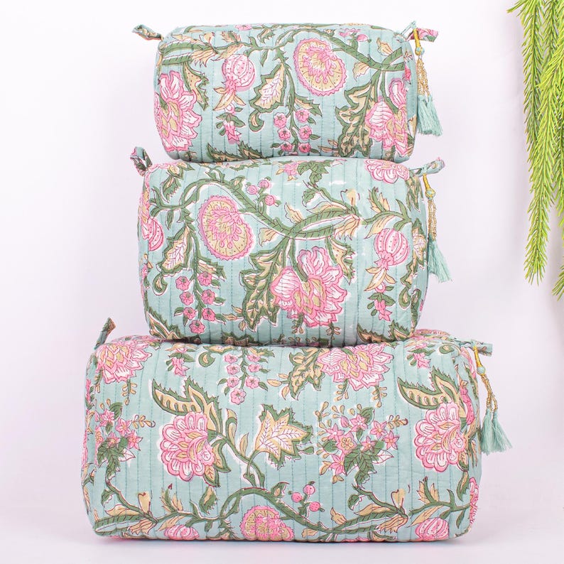 set of 3 cosmetic bag