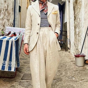 1930s linen suit - Etsy 日本