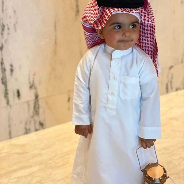 Kids Jubba for Eid Baby boy | Eid gift | Ramadan special Thobe for 1 month to 7 year's  Baby Boy