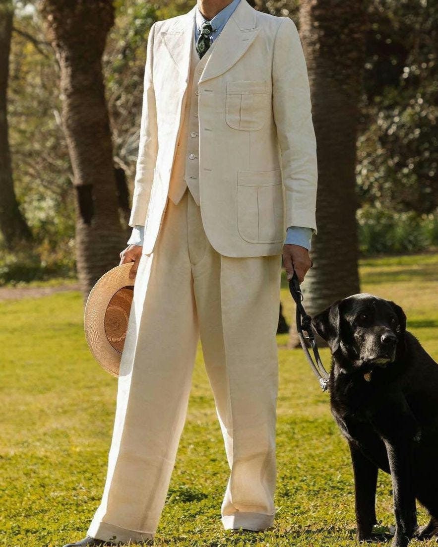 1930s linen suit - Etsy 日本