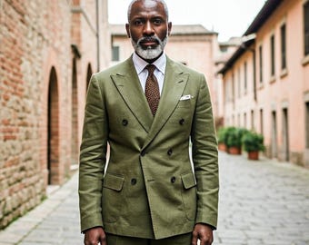 オリーブグリーン ダブルブレストスーツ il_340x270.7046826336_sk72.jpg