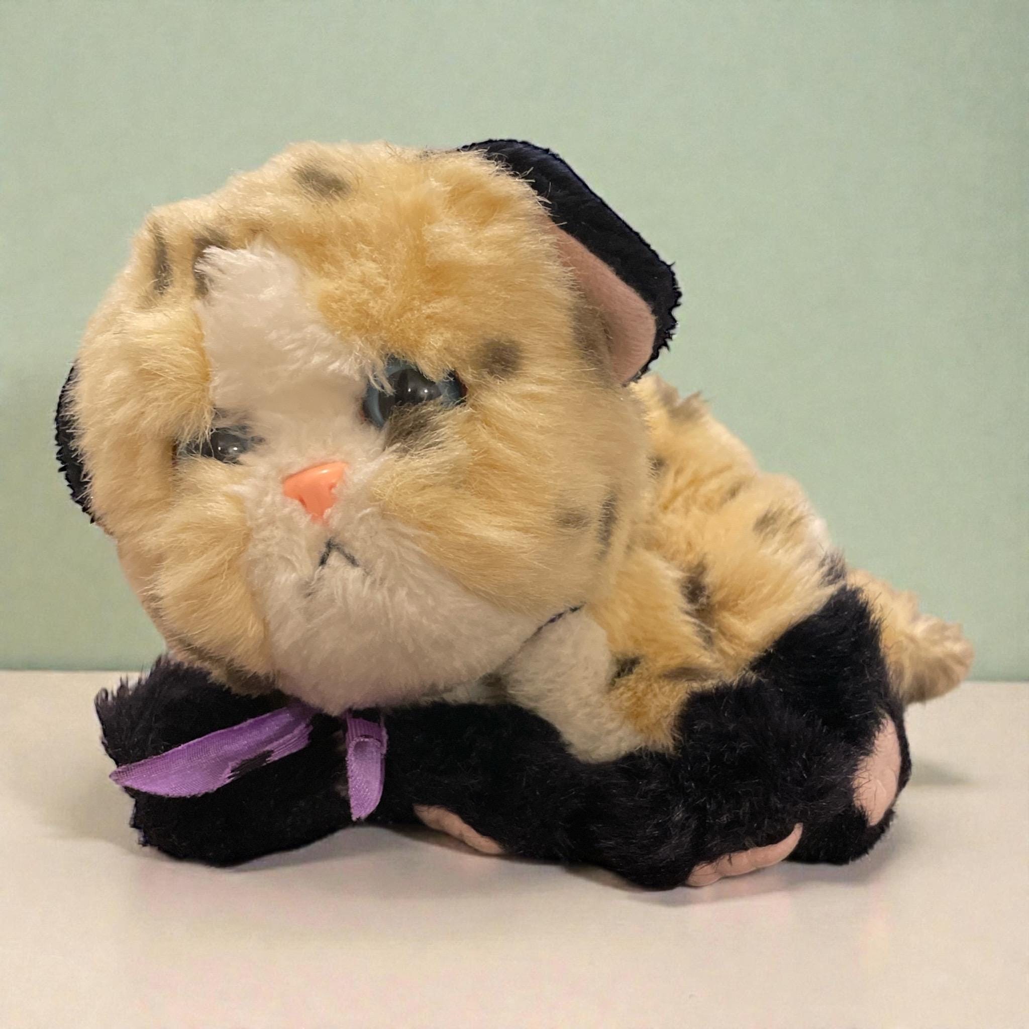 SUPER RARE 1993 Tyco Kitty Kitty Jungle Kittens Cheetah Plush Toy