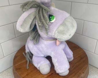 1985 Applause Precious Moments “Roly” Donkey Plush Toy (Tags/Charm Included)