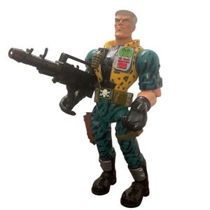 RARE Small Soldiers Chip Hazard Talking 11” Posable Action Figure