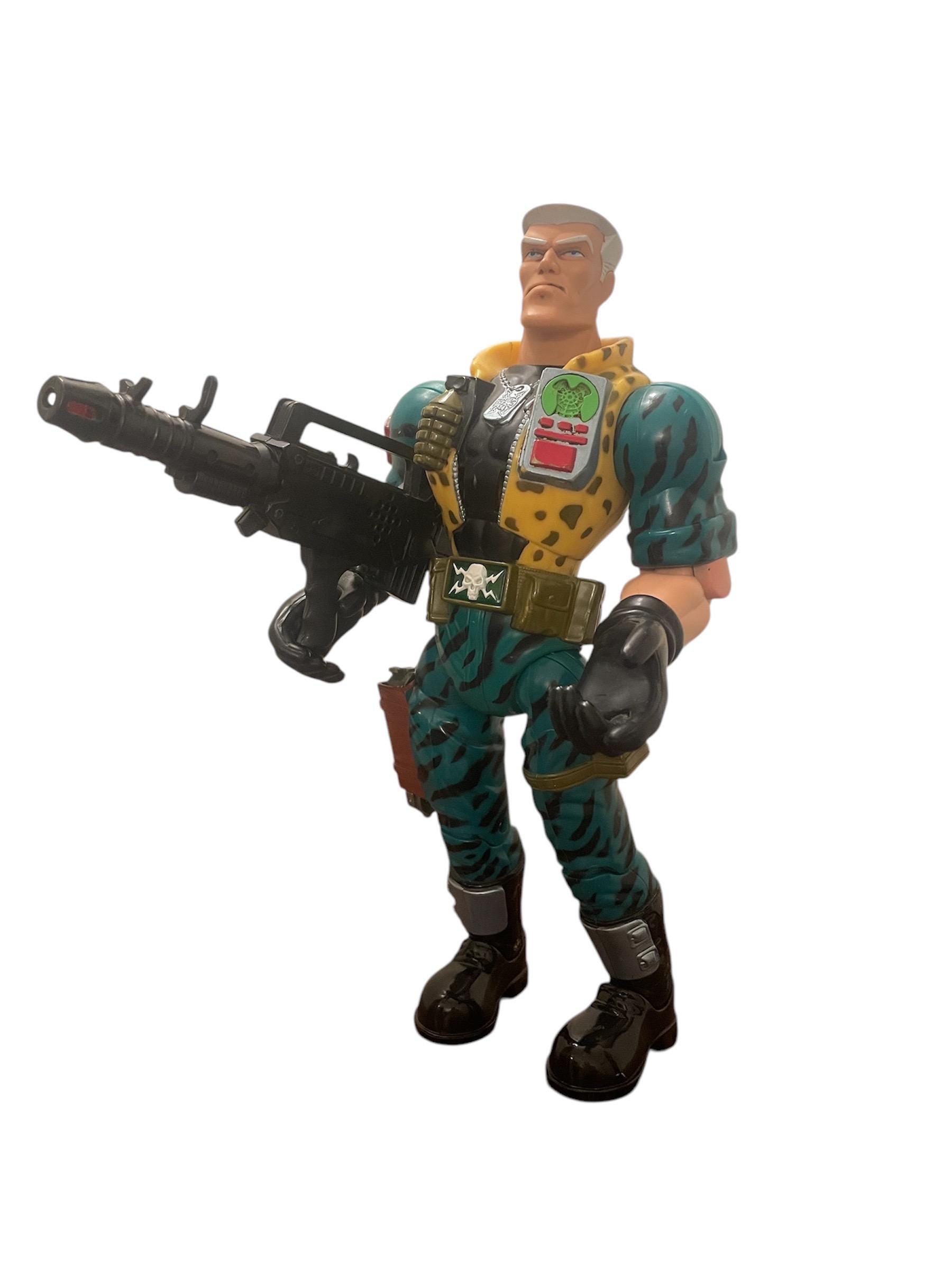 RARE Small Soldiers Chip Hazard Talking 11” Posable Action Figure