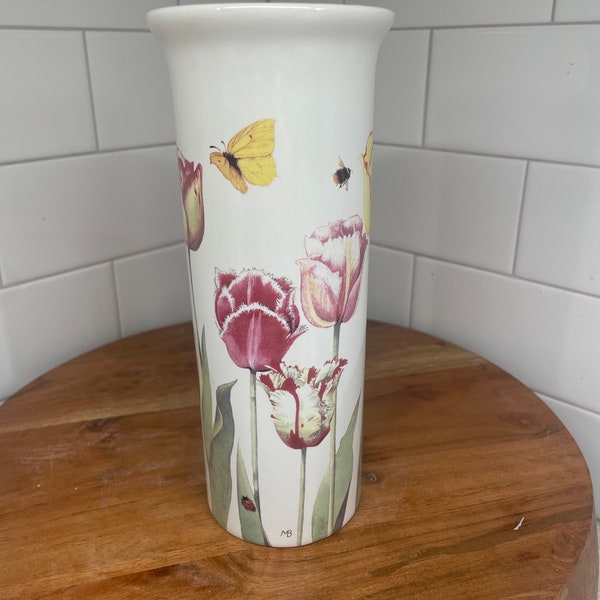 Hallmark Nature’s Sketchbook Floral Tall Thin Floral Vase