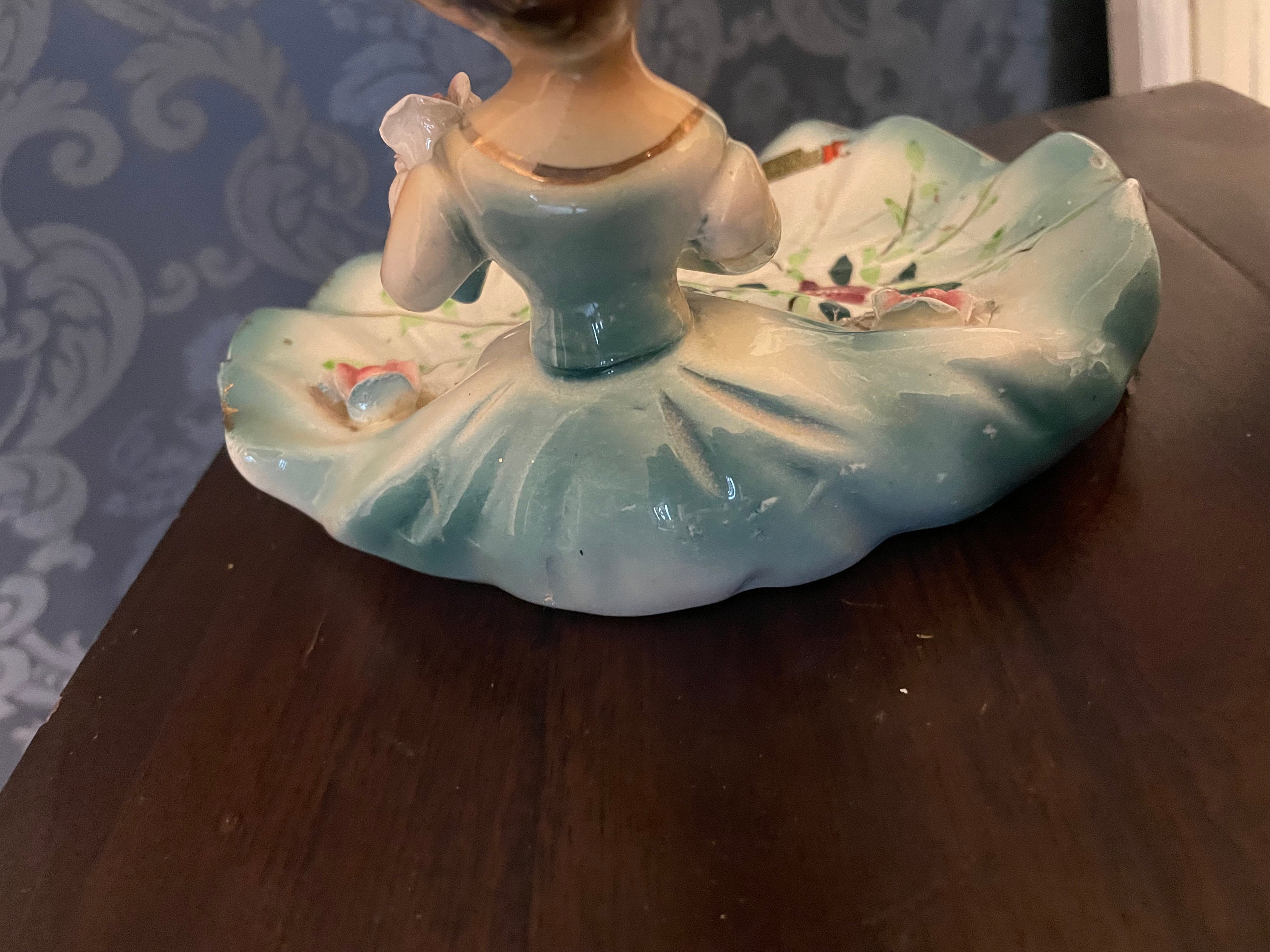 Vintage 1950/1960s Arnart Japan Porcelain Ceramic Girl Etsy