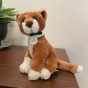 Vintage The Aristocats Thomas O’ Malley Stuffed Plushie - Made Exclusively for Movie Release - Retro 90s Stuffed Animals - Gift for Cat Fan