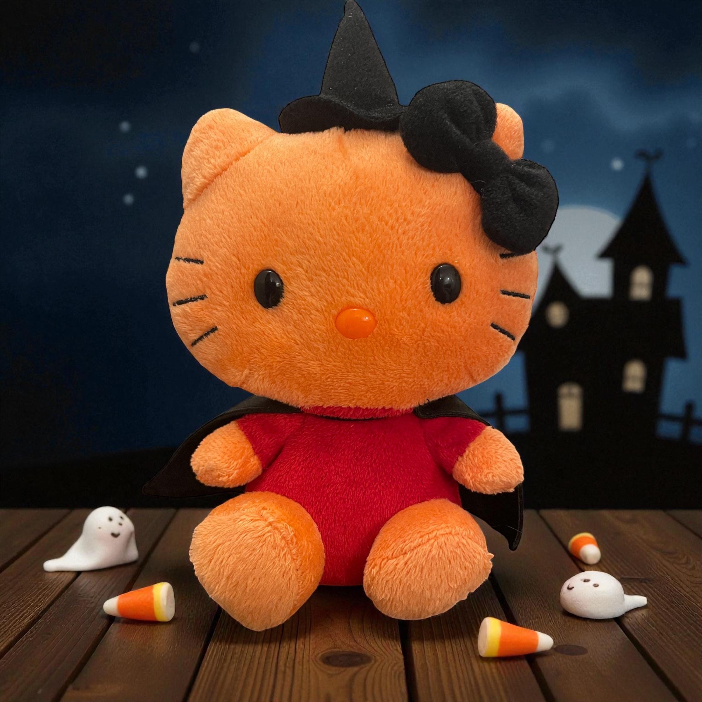 Vintage Sanrio Hello Kitty Halloween Witch Plush Toy - NWOT