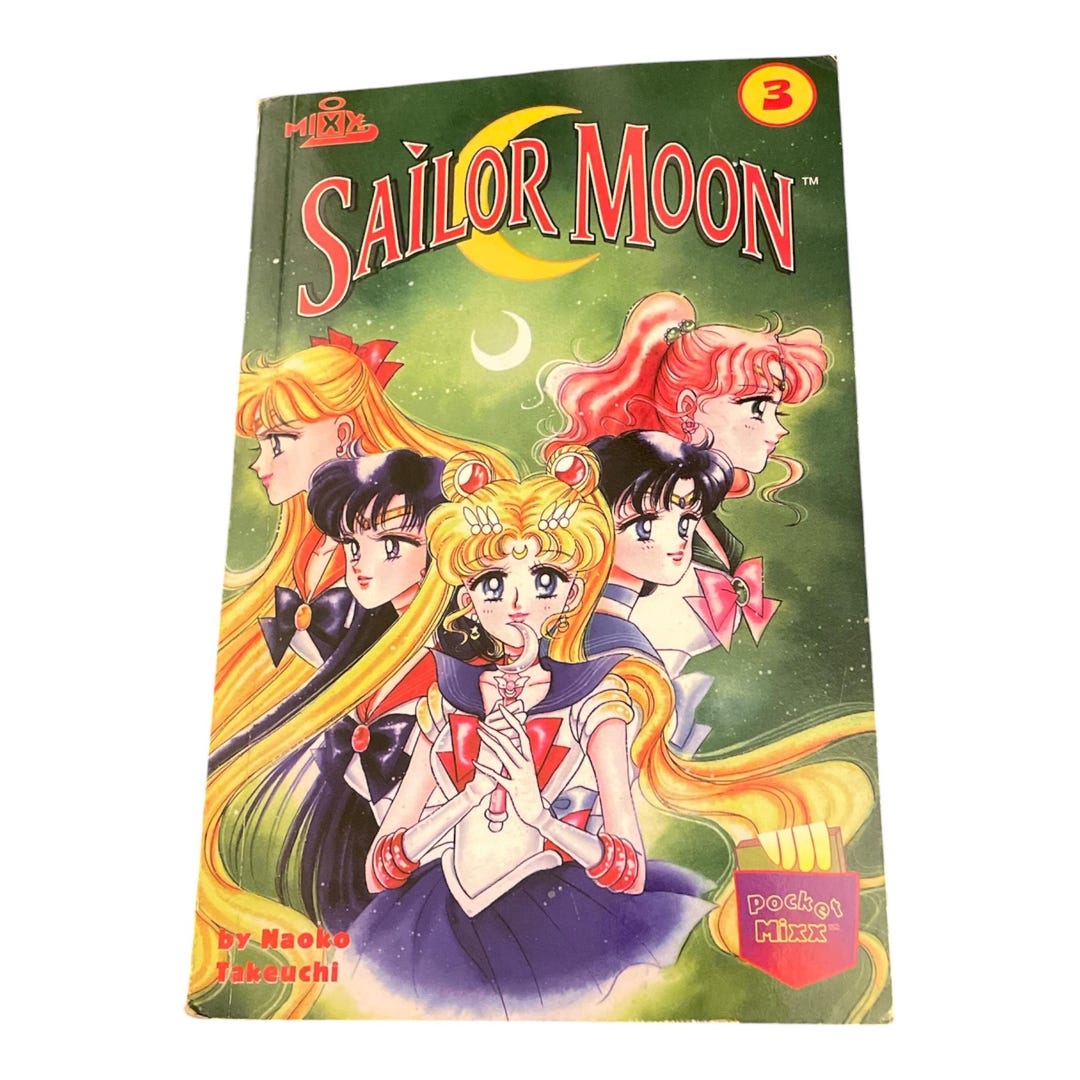 Sailor Moon Tokyopop Pocket Mixx English Manga Volume 3 Naoko