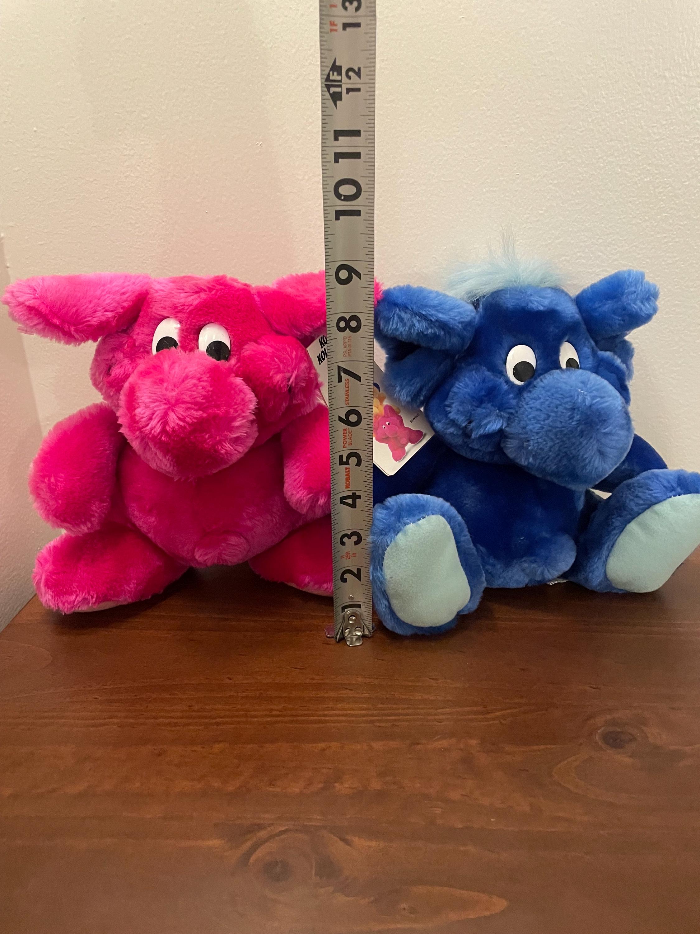 Retro 90s Kodak Kolorkins “focus” and “rewind” Plush Toy Set
