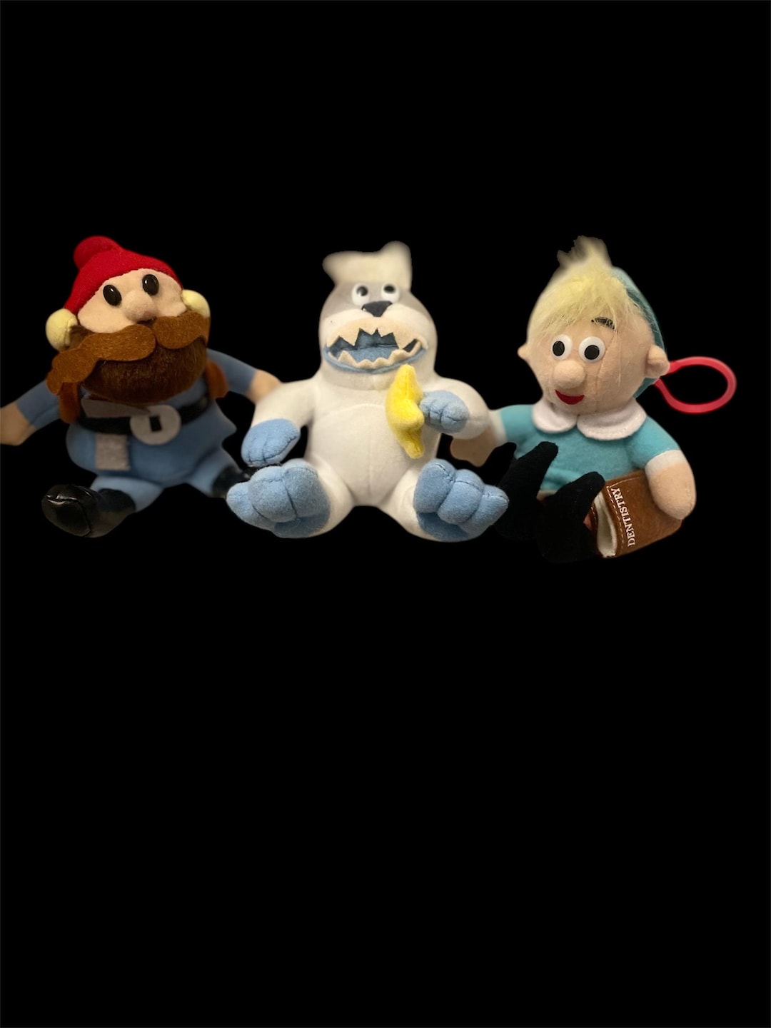 Retro 90s Rudolph and the Island of Misfit Toys Beanie Plush Clip on ...