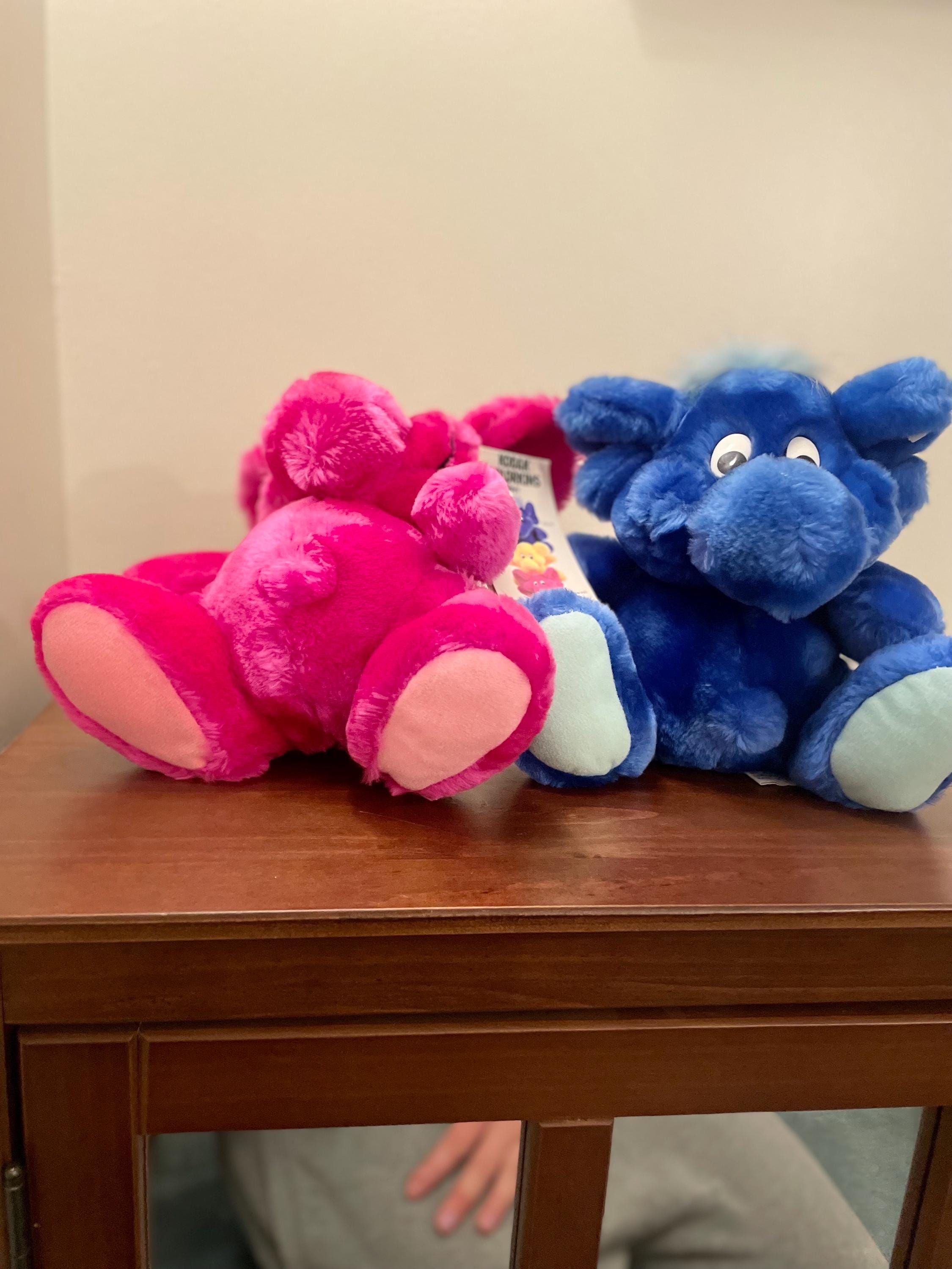 Retro 90s Kodak Kolorkins “focus” and “rewind” Plush Toy Set