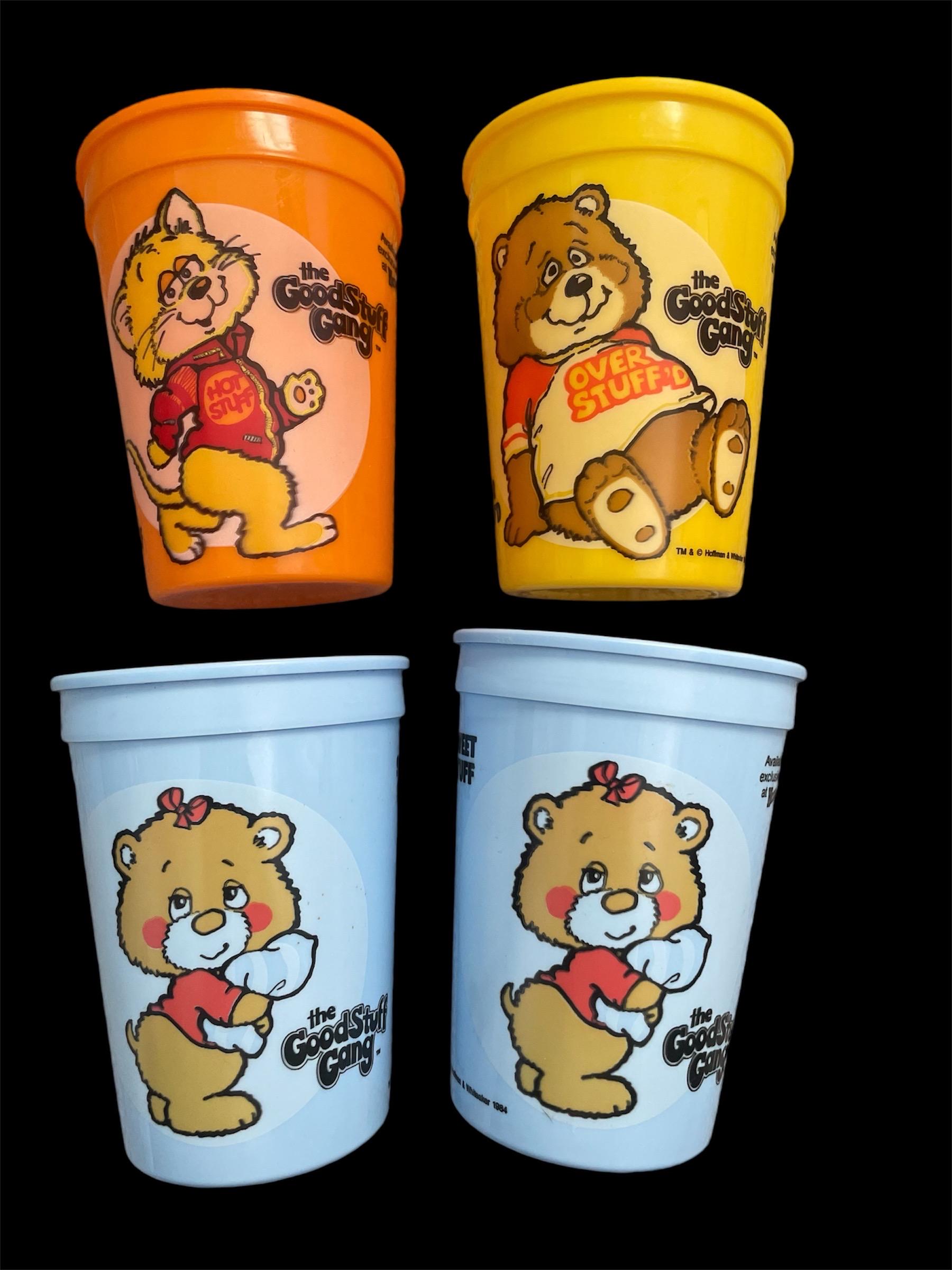 Includes 4 Cups - Retro 80s Wendy's Restaurant “the Good Stuff