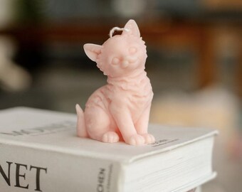 Katvormige kaars, gezellig huisdecor