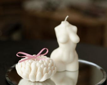 Kaars "Tederheid van de bloem"