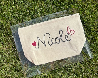 Pochette in tela personalizzabile