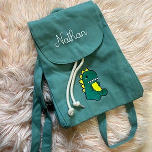 Canvas backpack for kids