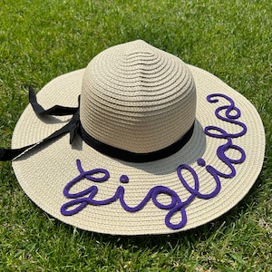 Cappello in paglia personalizzabile immagine 3