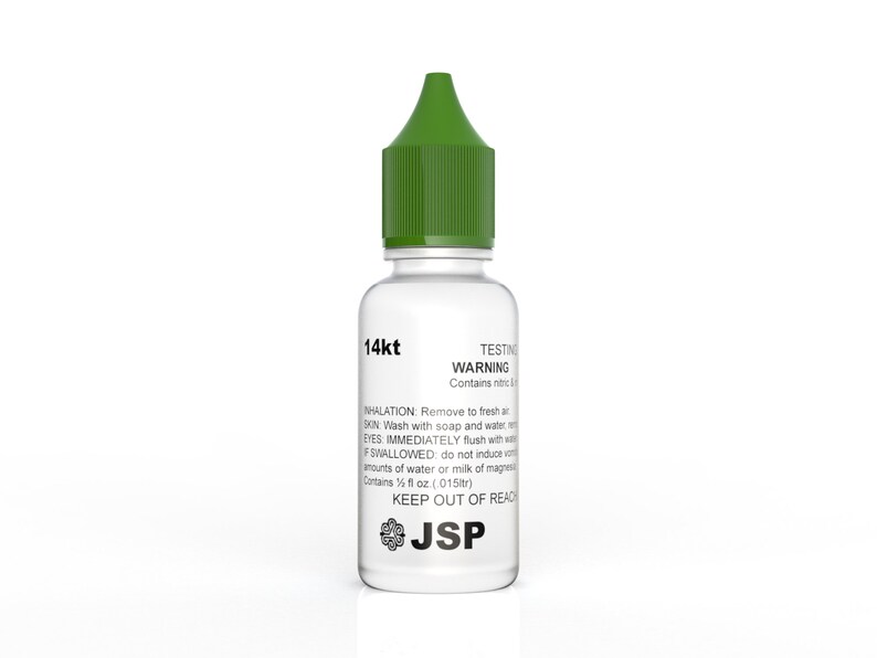 Gold Silver Platinum Acid Test Kit 9k 10k 14k 18k 22k With Slate Stone