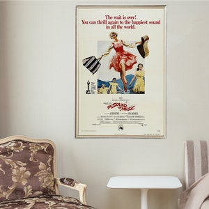 The Sound of Music - Movie Posters - Movie Collectibles - Unique Customized Poster Gifts