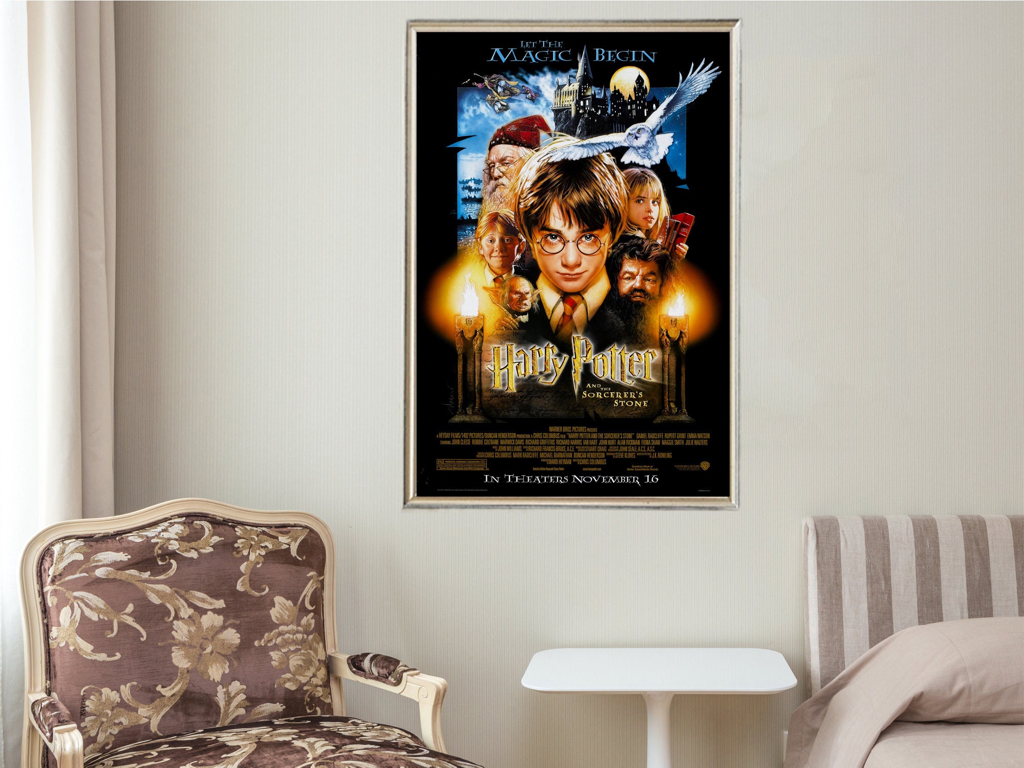 Posters Harry Potter au style vintage