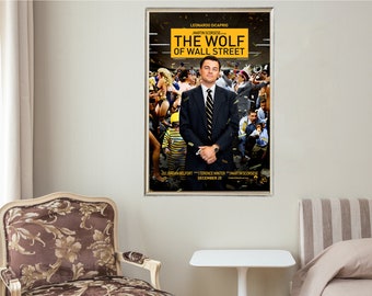 The Wolf of Wall Street - Movie Posters - Movie Collectibles - Unique Customized Poster Gifts