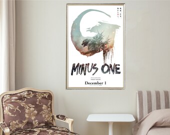 Godzilla ：Minus One - Movie Posters - Movie Collectibles - Unique Customized Poster Gifts
