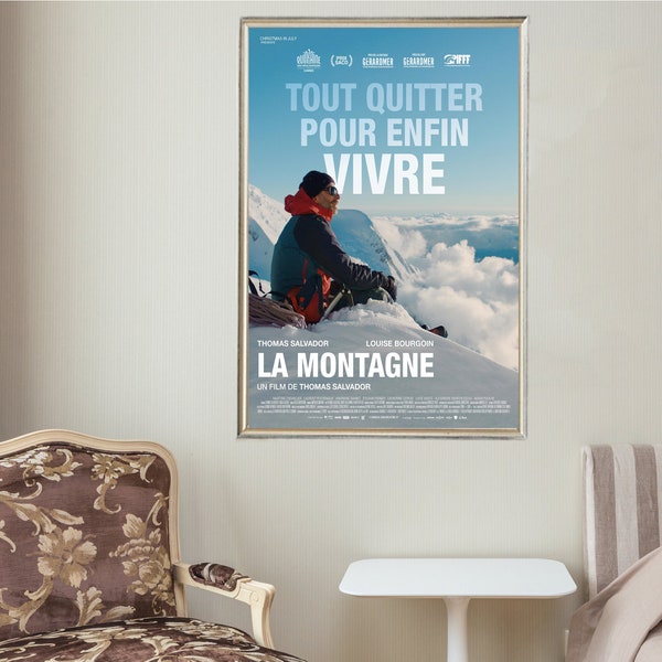 La montagne - Movie Posters - Movie Collectibles - Unique Customized Poster Gifts