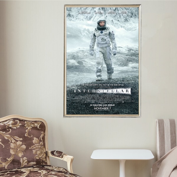 Interstellar - Movie Posters - Movie Collectibles - Unique Customized Poster Gifts