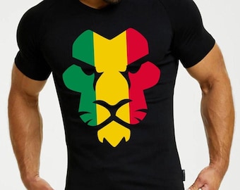 Jamaica Reggae Festival, One Love, Bob Marley, Lion Vacation Slim Fit shirt