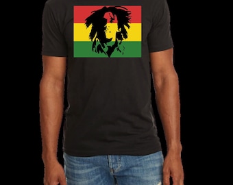 Jamaica Reggae Festival, Carnival, Bob Vacation Slim Fit Shirt