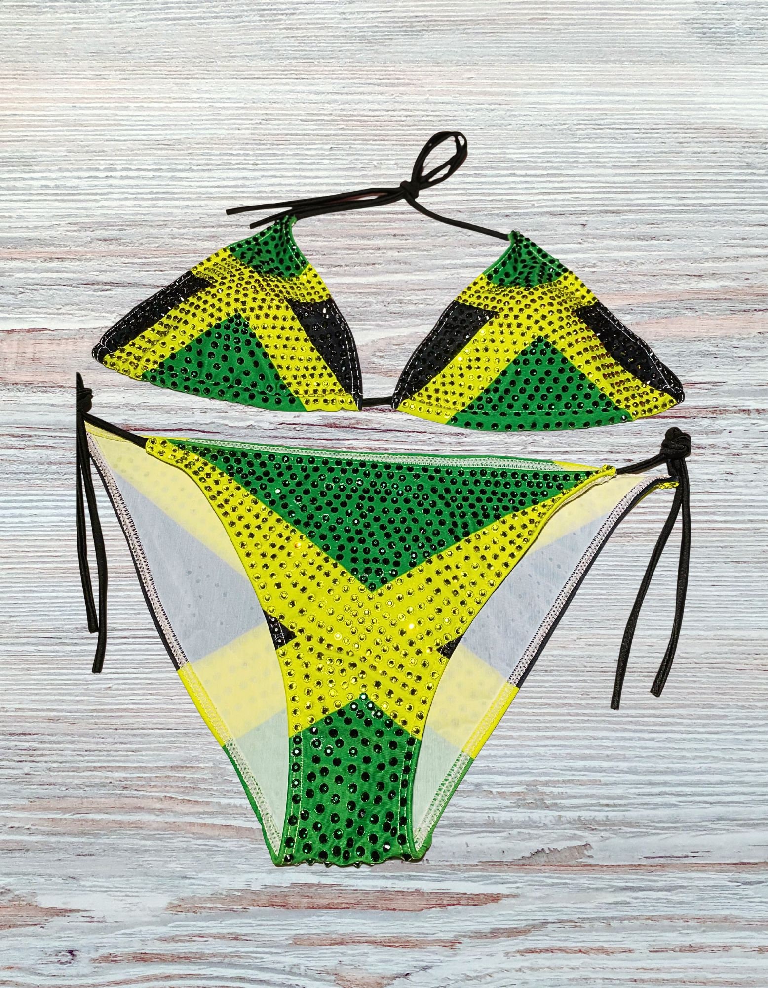 Jamaica Flag Jamaican Easter Egg Costume Gift Zip Tote Bag