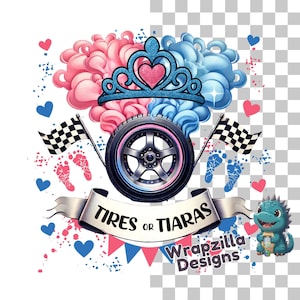 Geslacht onthullen clipart png banden of tiara's ontwerp jongen of meisje partij digitale download babyshower cadeau grappig zwangerschap shirt, papa houdt van je