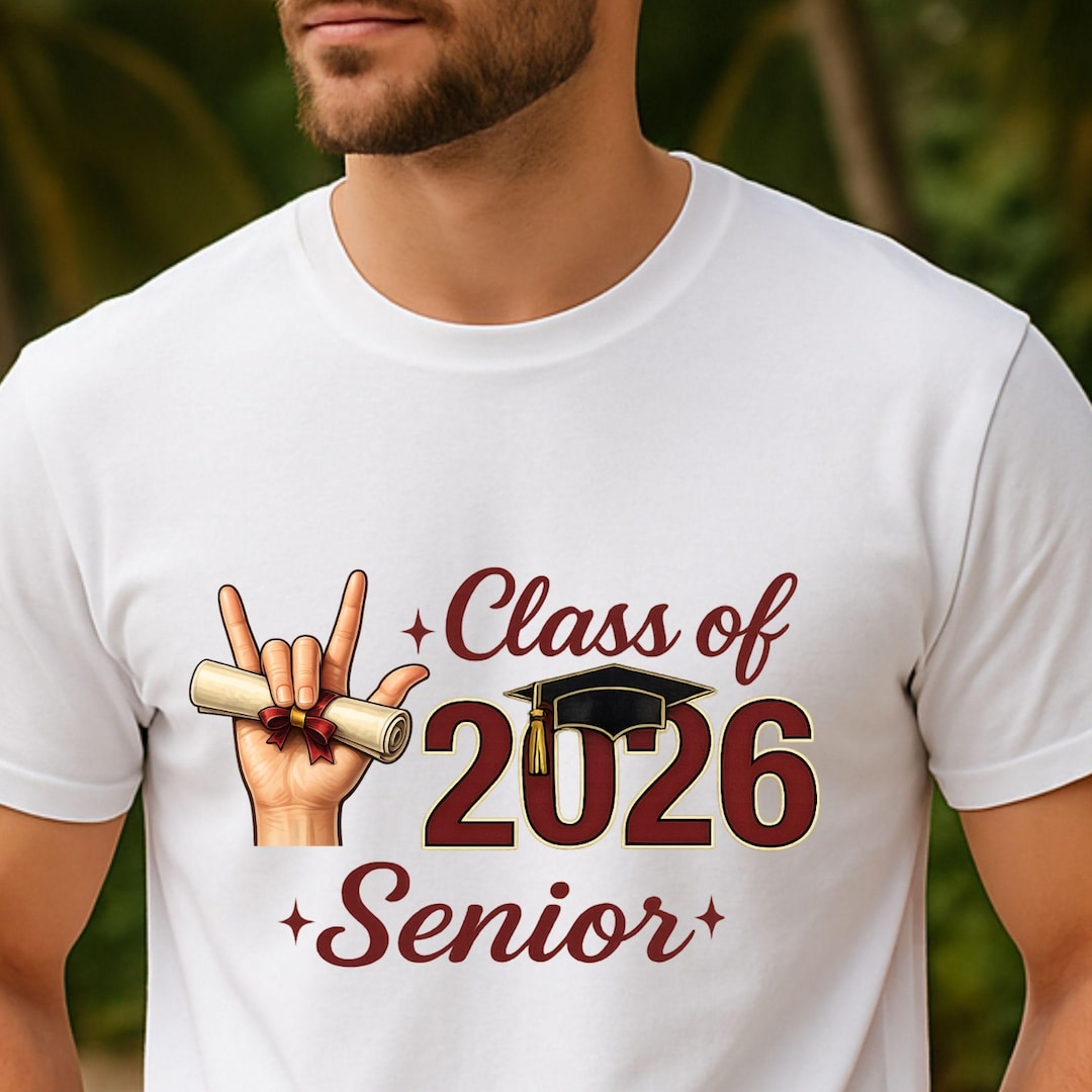 Class of 2026 ASL I Love You Hand PNG, Graduation Sign Language Art ...