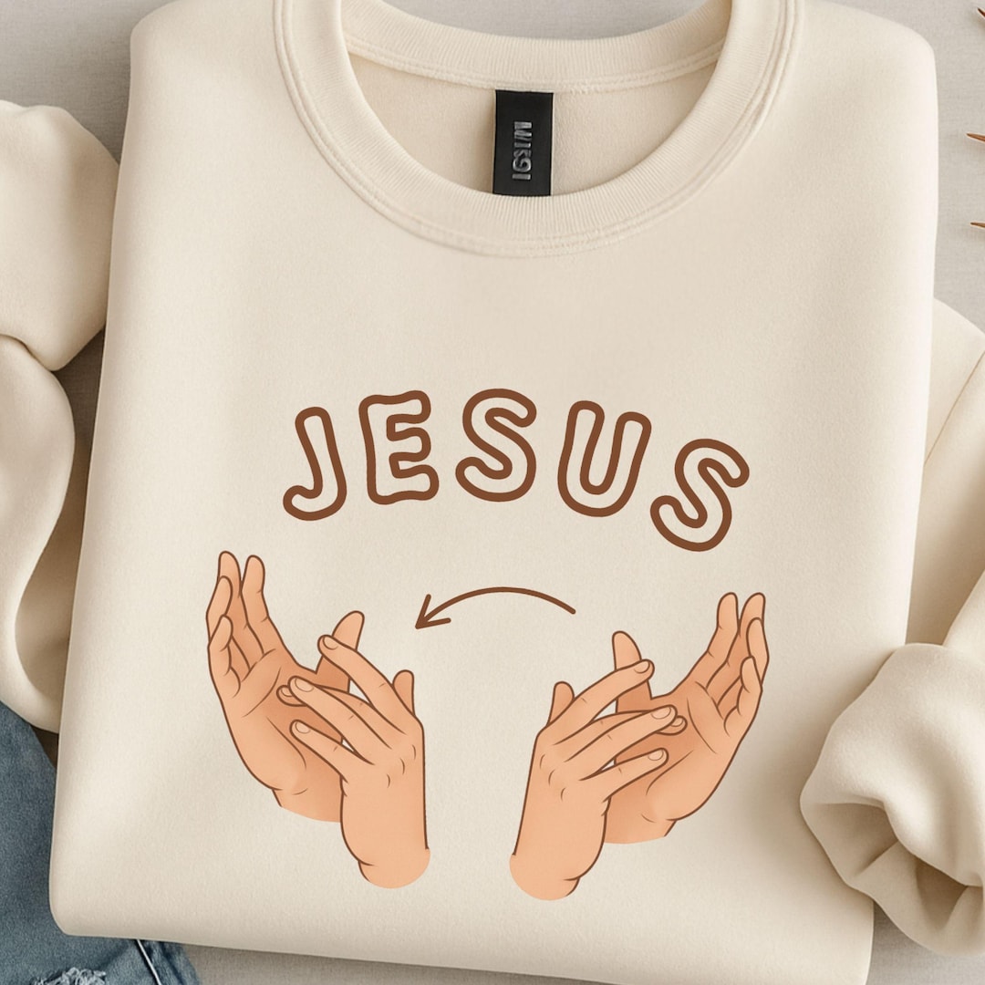 ASL Jesus Sign PNG : Christian Sign Language Clipart, Religious Digital ...