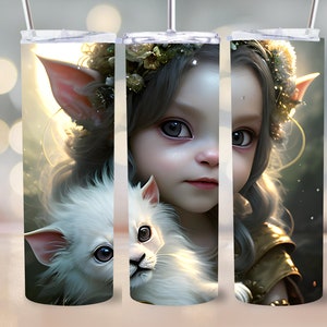 Elf Tumbler Wrap Design Sublimation 20oz Skinny Straight Tapered PNG Instant Download Bible 9.3"x8.2"
