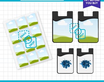 Dosenkühler Mockup Vorlage, SVG, PSD, Canva (Digitaler Download)