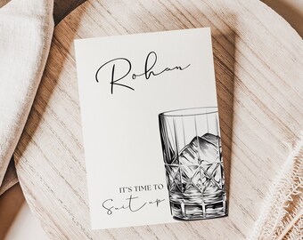 suit up groomsmen proposal card, Groomsman?, Best Man, Mens Card, instant download, printable template, It'S Time To , Modern Minimalist