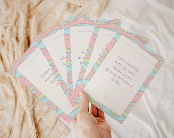vrijgezellen durven kaarten, Party Game, Hens Card Game, Drinking Game, Truth Or Dare, Hen Night Accessoires, Meisjes, digitale download, afdrukbaar