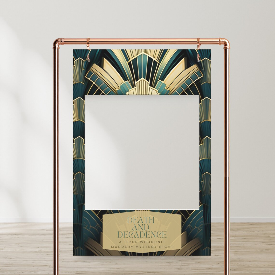 Printable 1920s Selfie Frame, Art Deco, 20s Theme Party, Great Gatsby ...