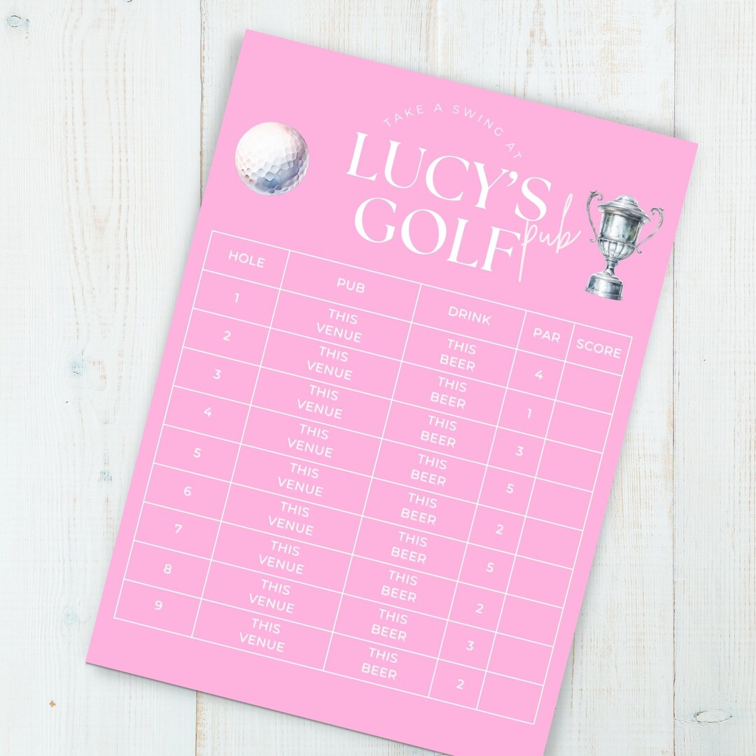 Pub Golf Party Favor Pub Scorecard Golf Theme Birthday Mens Etsy pub-golf-party-favor-pub-scorecard-golf-theme-birthday-mens-etsy