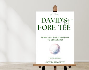 Golf Party Decor, Tee Time, Personalized Golf Club Sign, Hole In One, PARTEE, Instant Download, Birthday Poster,| Rustic Golf Team Sign