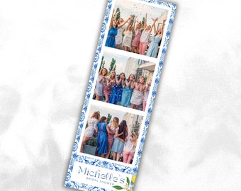 That'S Amore, Brautparty-Fotokabinen-Vorlage, Sofort-Download, That's Amore Brautparty Italienisch, Canva, italienisches Positano-Thema