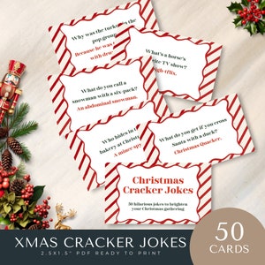 piadas para biscoitos de natal, locutores de mesa, diversão para festa de natal, bombons, cartão Quacker, trocadilho engraçado, PDF para impressão, download instantâneo, elfo, WAVE