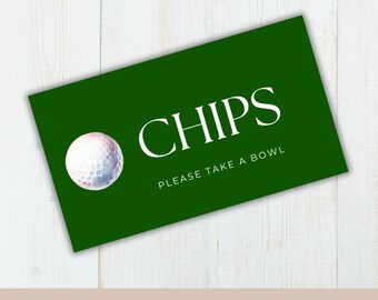 golf party food labels, INSTANT DOWNLOAD, decor, favors, tent labels, canva, editable template, man birthday themes, foretee, par-tee, cards