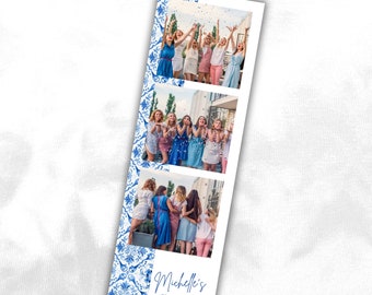 That's Amore, Bridal Shower Photo Booth Template, Instant Download, mediterranes Motiv, Canva, italienisches Positano Theme, Geburtstag, Hochzeit,
