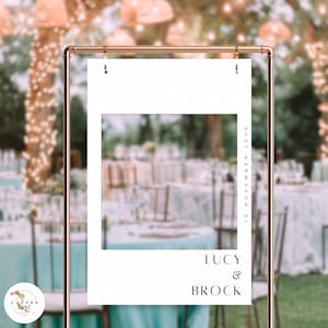 minimalist Photo Booth Wedding Selfie Frame, Instant Download, Wedding Decoration, Photo Frame Cutout, Bridal Shower Selfie, BABY SHOWER,